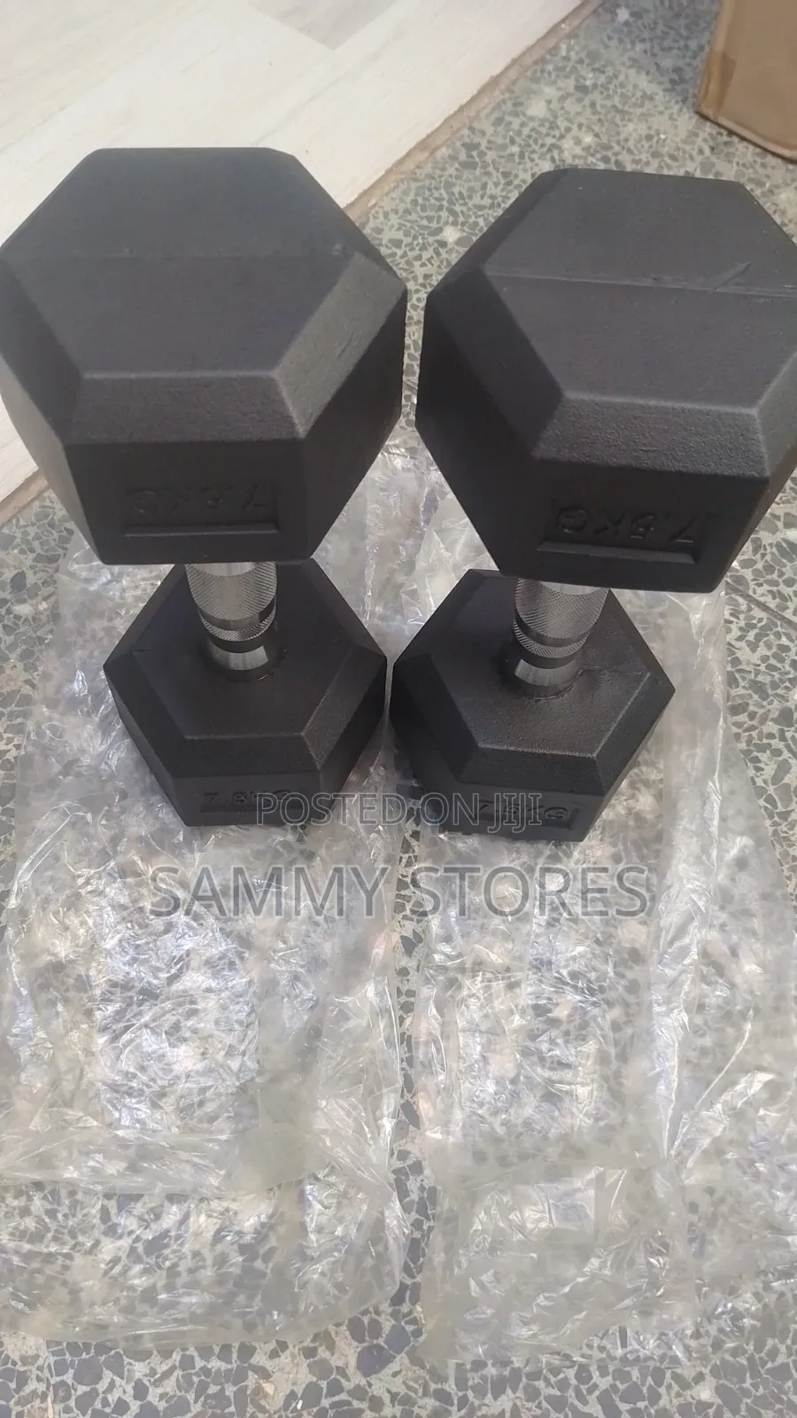 7.5KG Hex Dumbbell Set for Strength Training