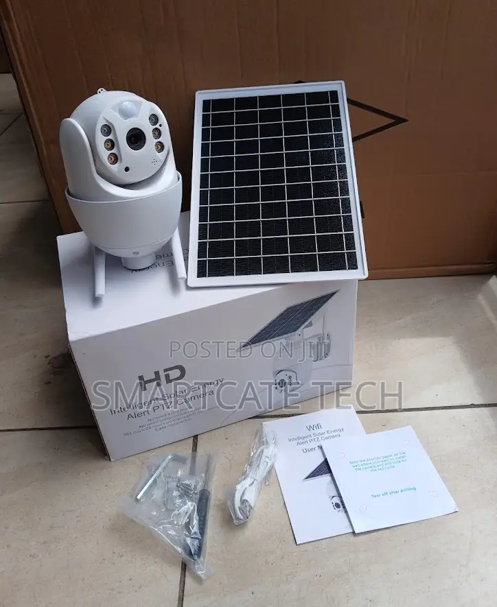 Ubox 4G Outdoor CCTV Camera With Solar Charging Technology