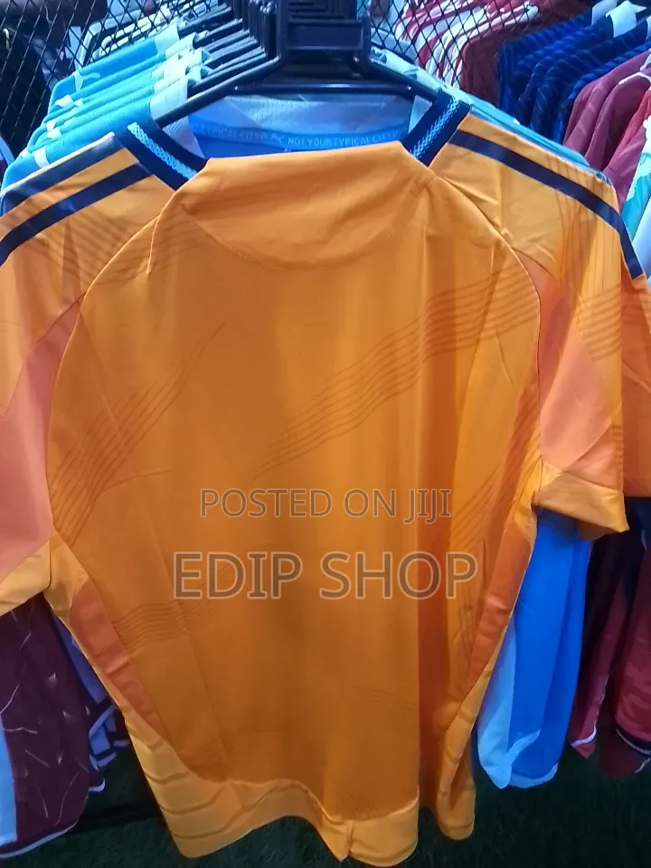 Real Madrid Orange New Season Jersey