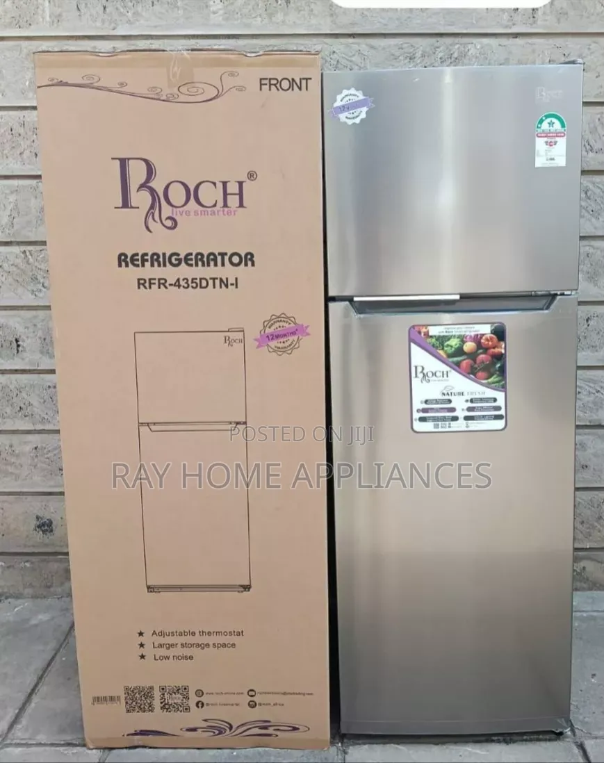 348litres Roch RFR-435-DT-I 2 Door NO FROST