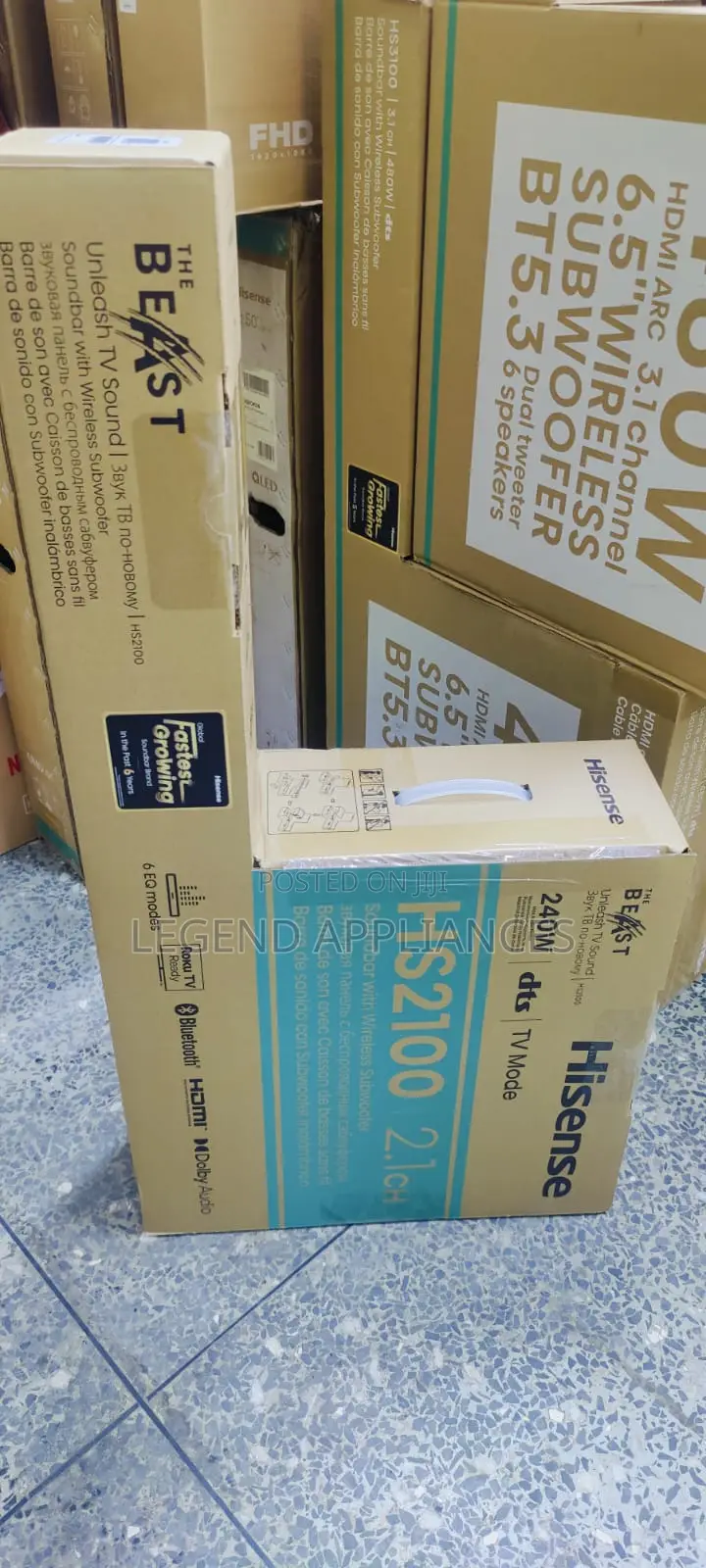 Hisense Wireless 2.1CH Soundbar 240W