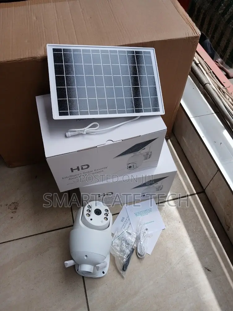 Ubox 4G Solar Powered CCTV Camera With SIM Card Connectivity