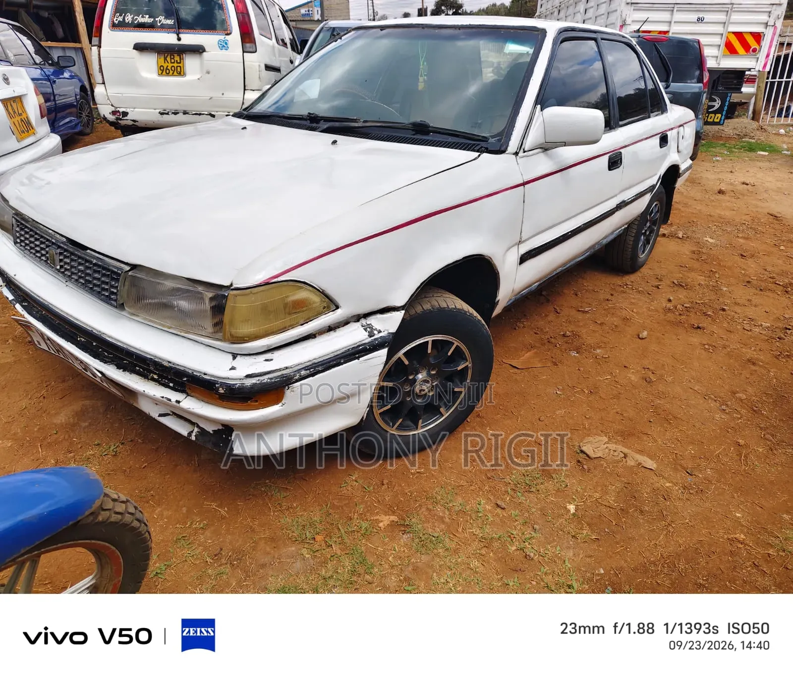 Toyota Corolla Sedan 1994 White
