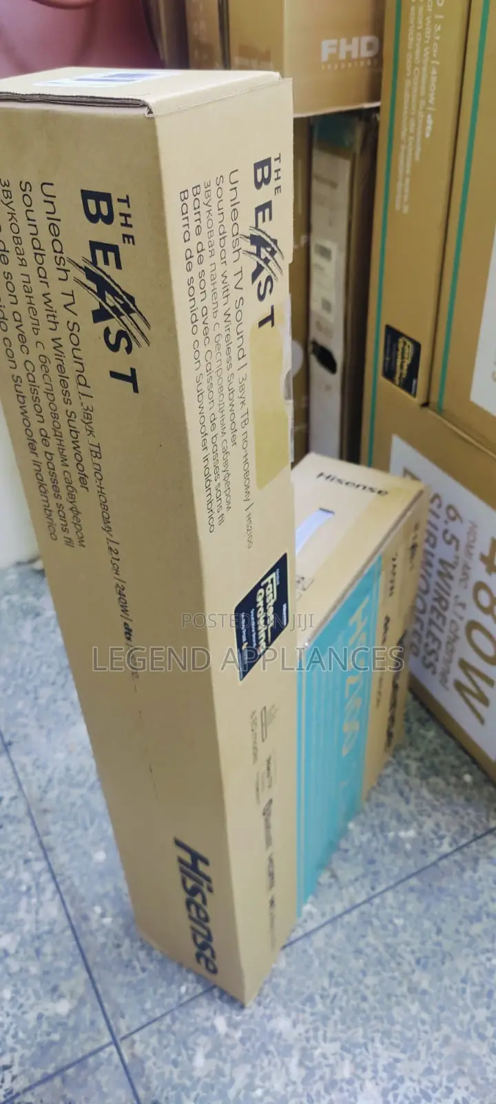 Hisense HS2100 2.1 CH 240W Sound Bar