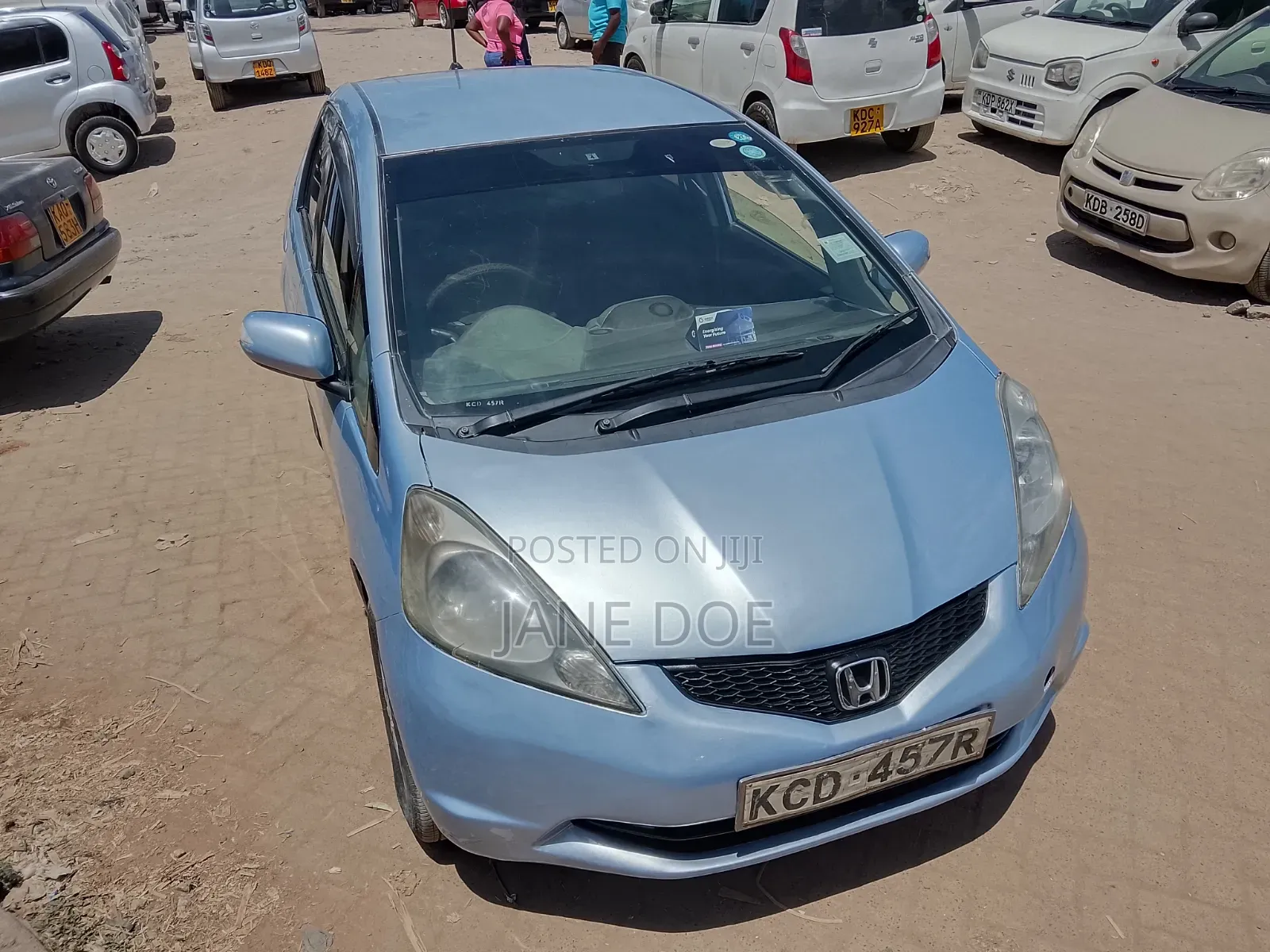 Honda Fit 2008 Blue