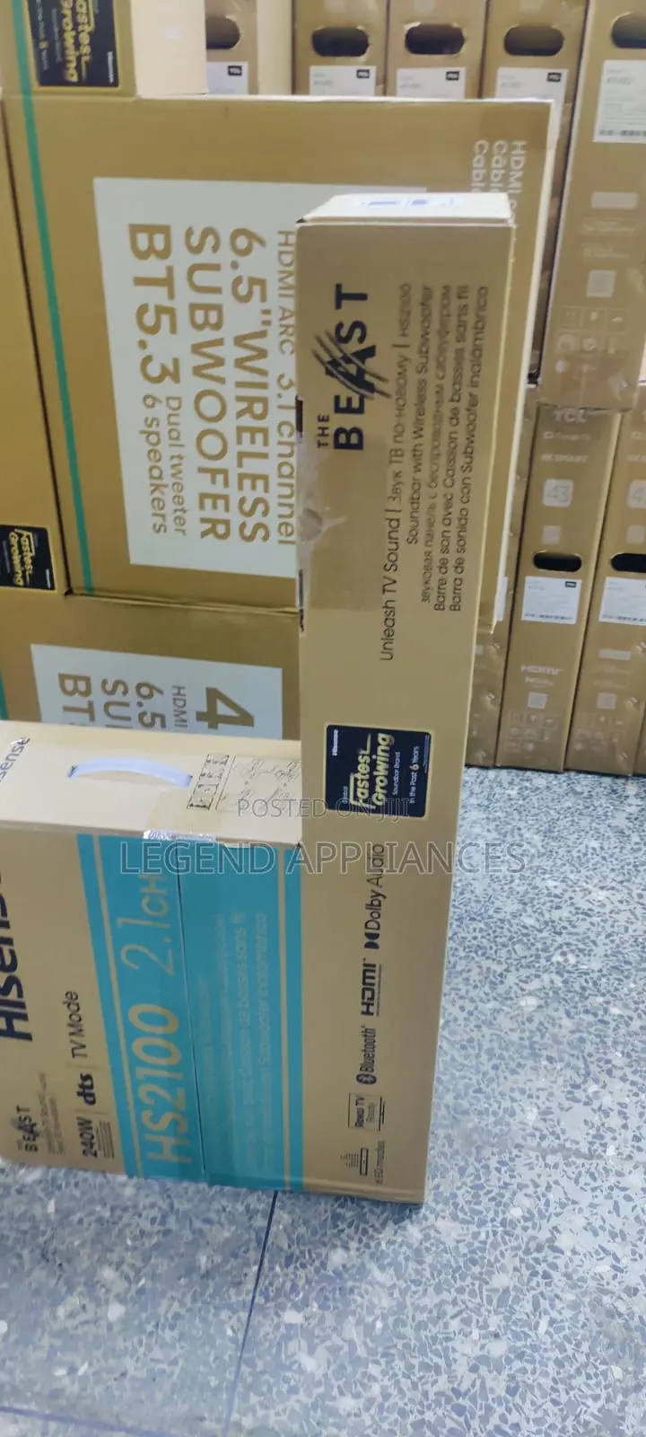 Hisense HS2100 240watts SoundBar 2.1channel