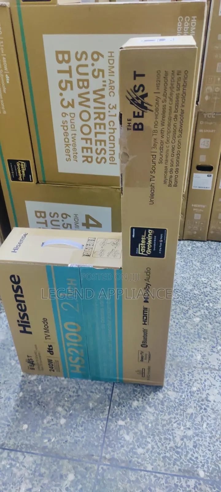 Hisense HS2100 240watts SoundBar 2.1channel