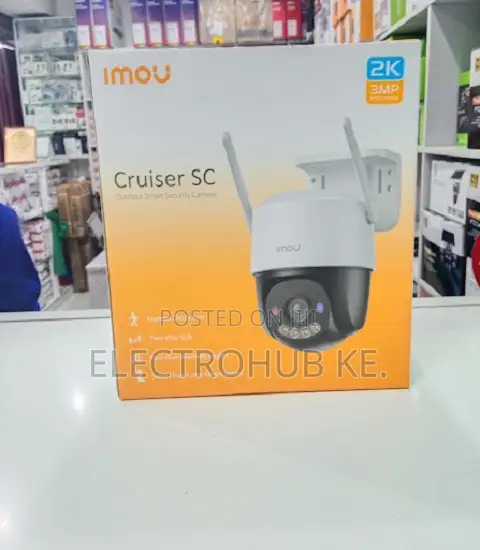 Imou Cruiser 3MP Resolution Outdoor Security Camera + Human Alert