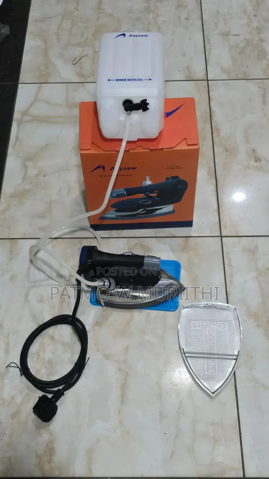 Anysew Commercial Steam Iron Box