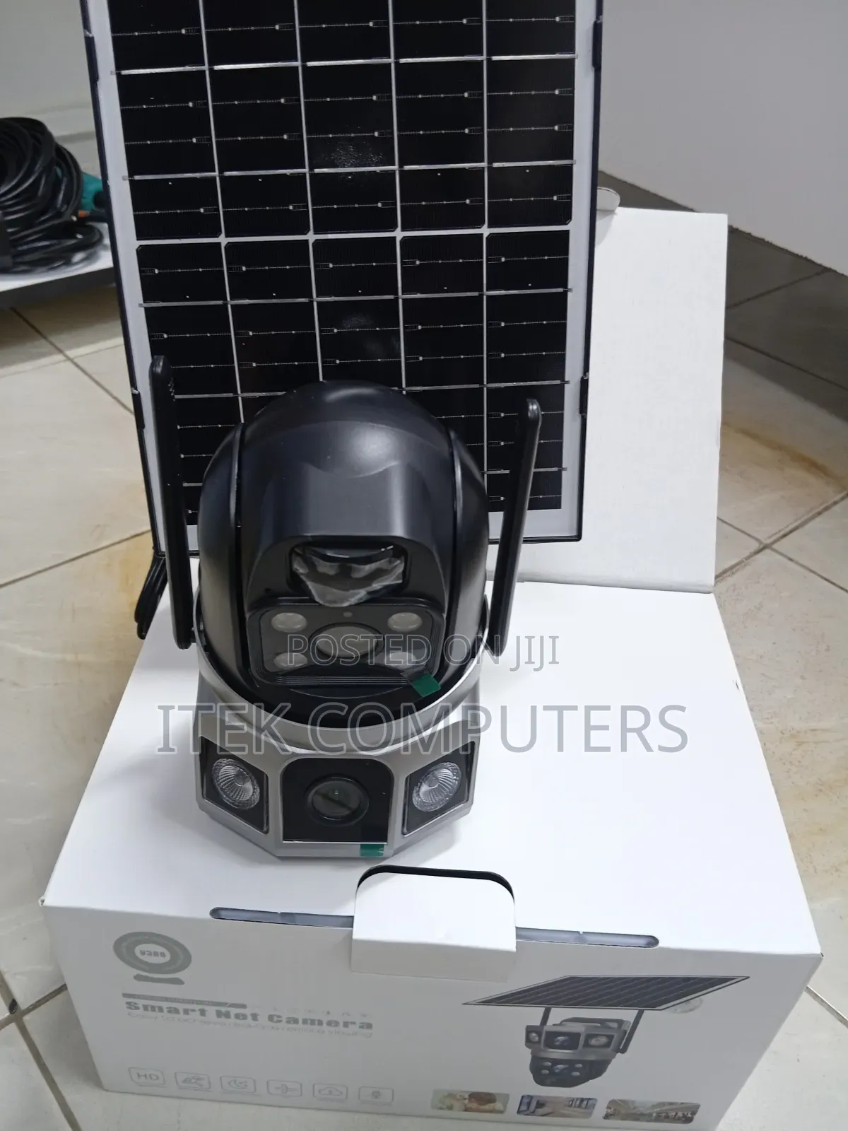 Outdoor Home Monitoring With V380 Pro Dual Lens WiFi Solar Camera Plus