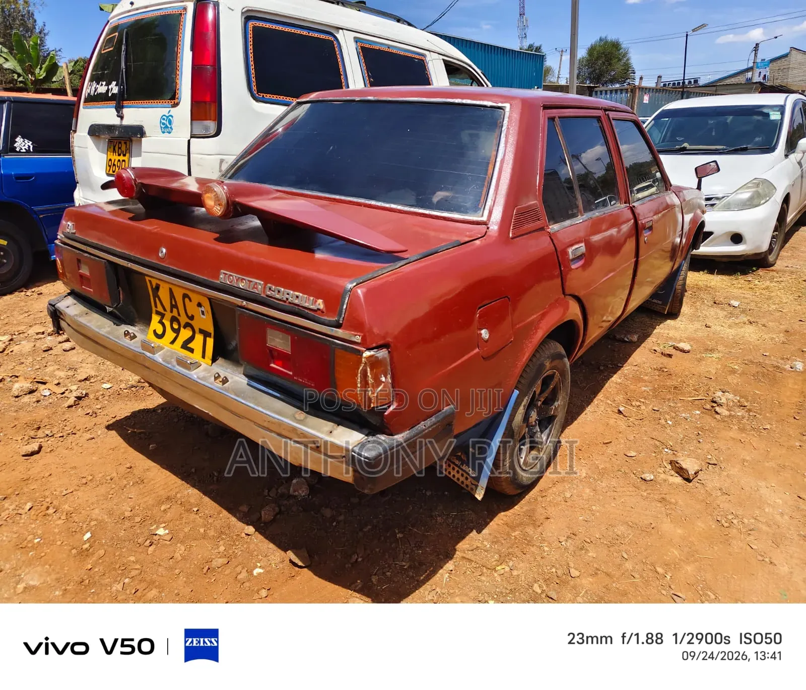 Toyota Corolla 1300 Custom DX 1983 Brown
