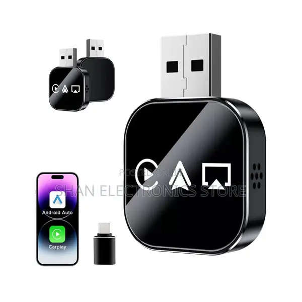 4-in-1 Wireless CarPlay Adapter for AppleiOS Airplay for Android Auto