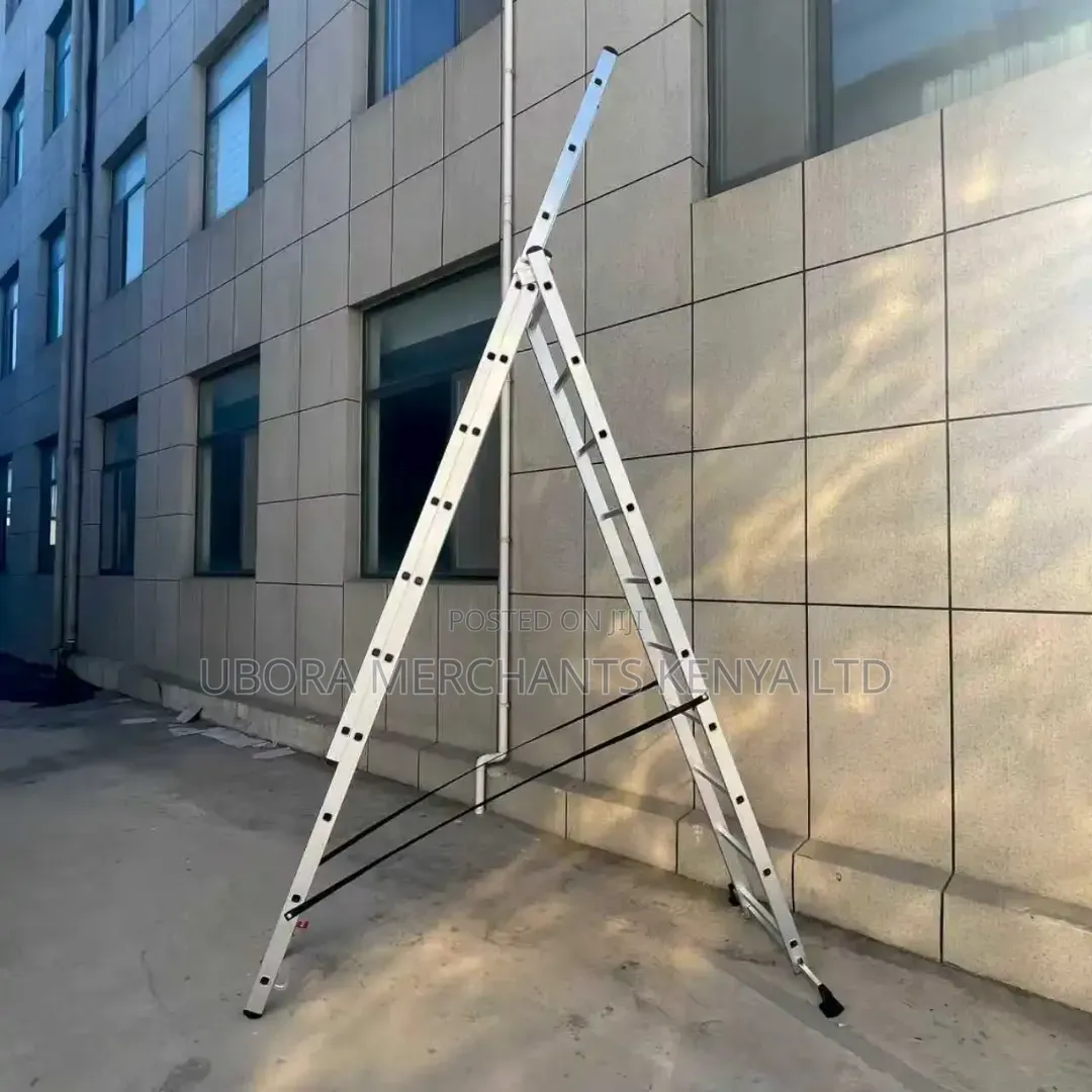 3 Section 10 Step Aluminium Extension Ladder