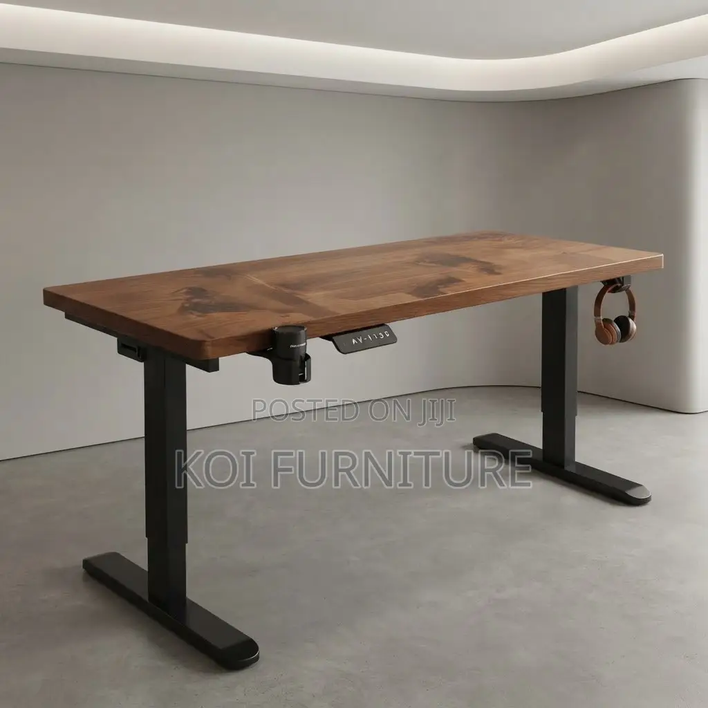 Office Desk; 1.8 Meters Office Sturdy Electric Adjustable Height Desk