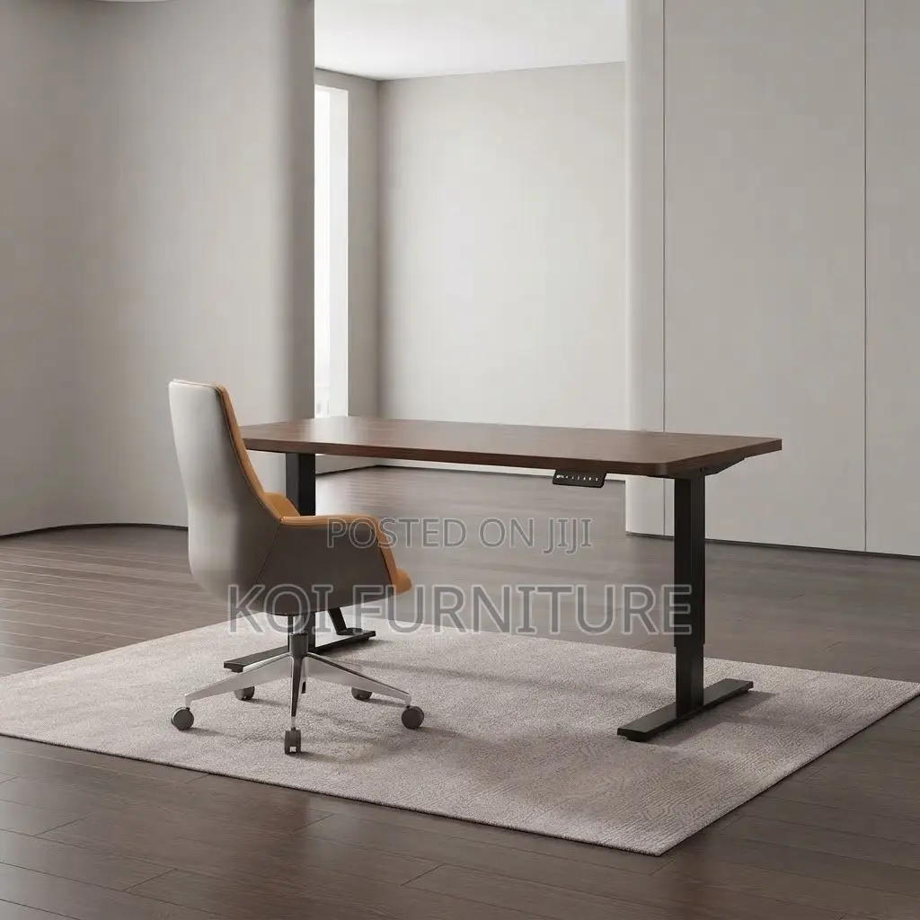 Office Desk; 1.8 Meters Office Sturdy Electric Adjustable Height Desk