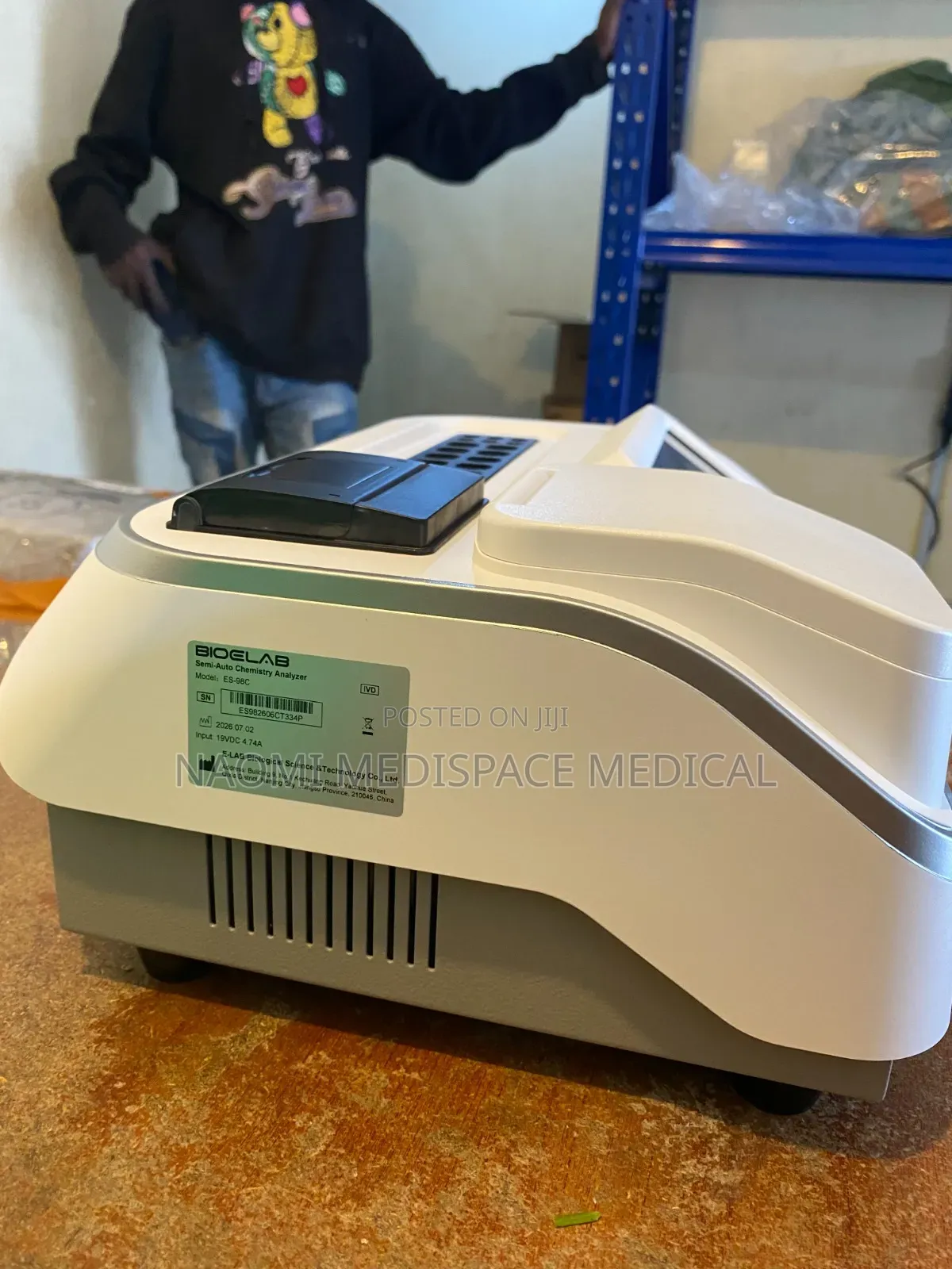 Bioelab ES 98C Semi Automated Biochemistry Analyzer With Coagulation