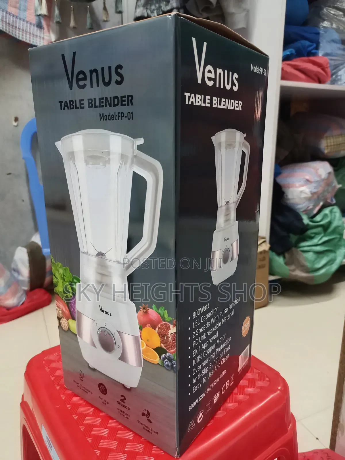 New High Quality Venus Table Blender With Smart Overheating Protection