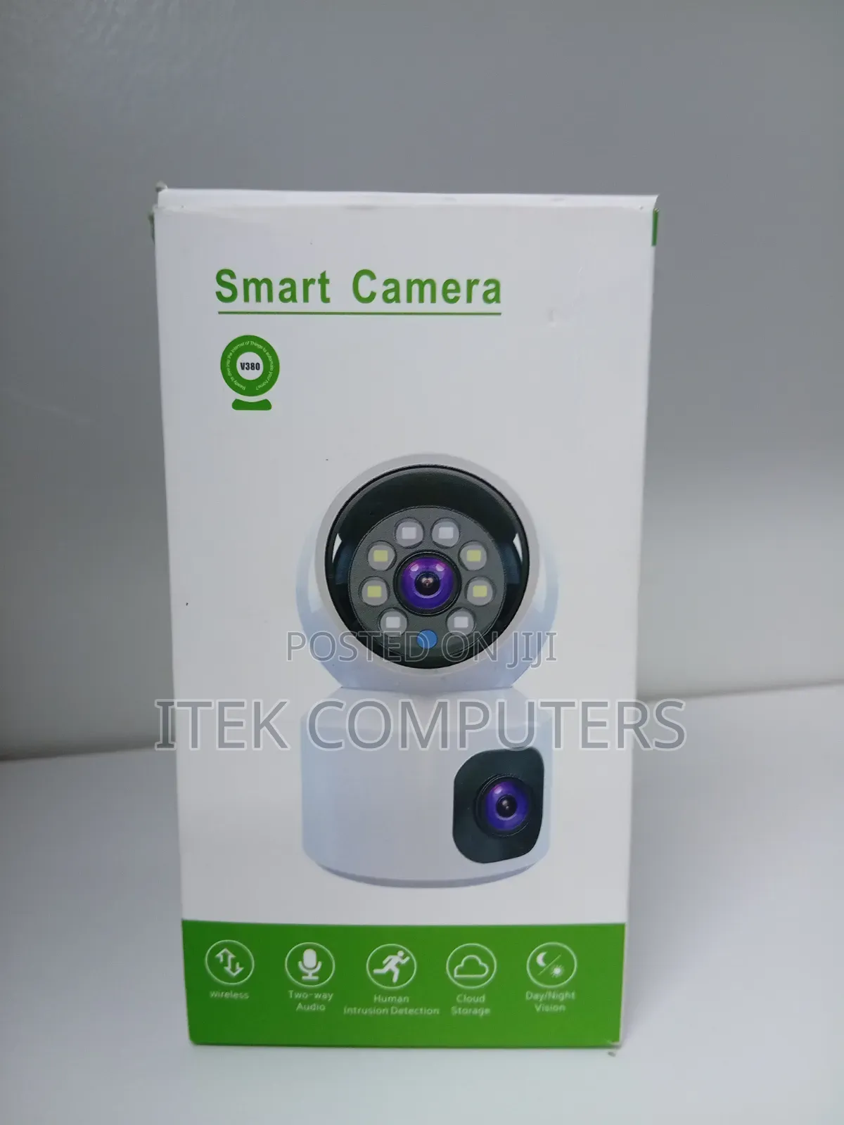 4G SIM Card Dual Lens Mini IP Camera for Indoor Security Monitoring HD