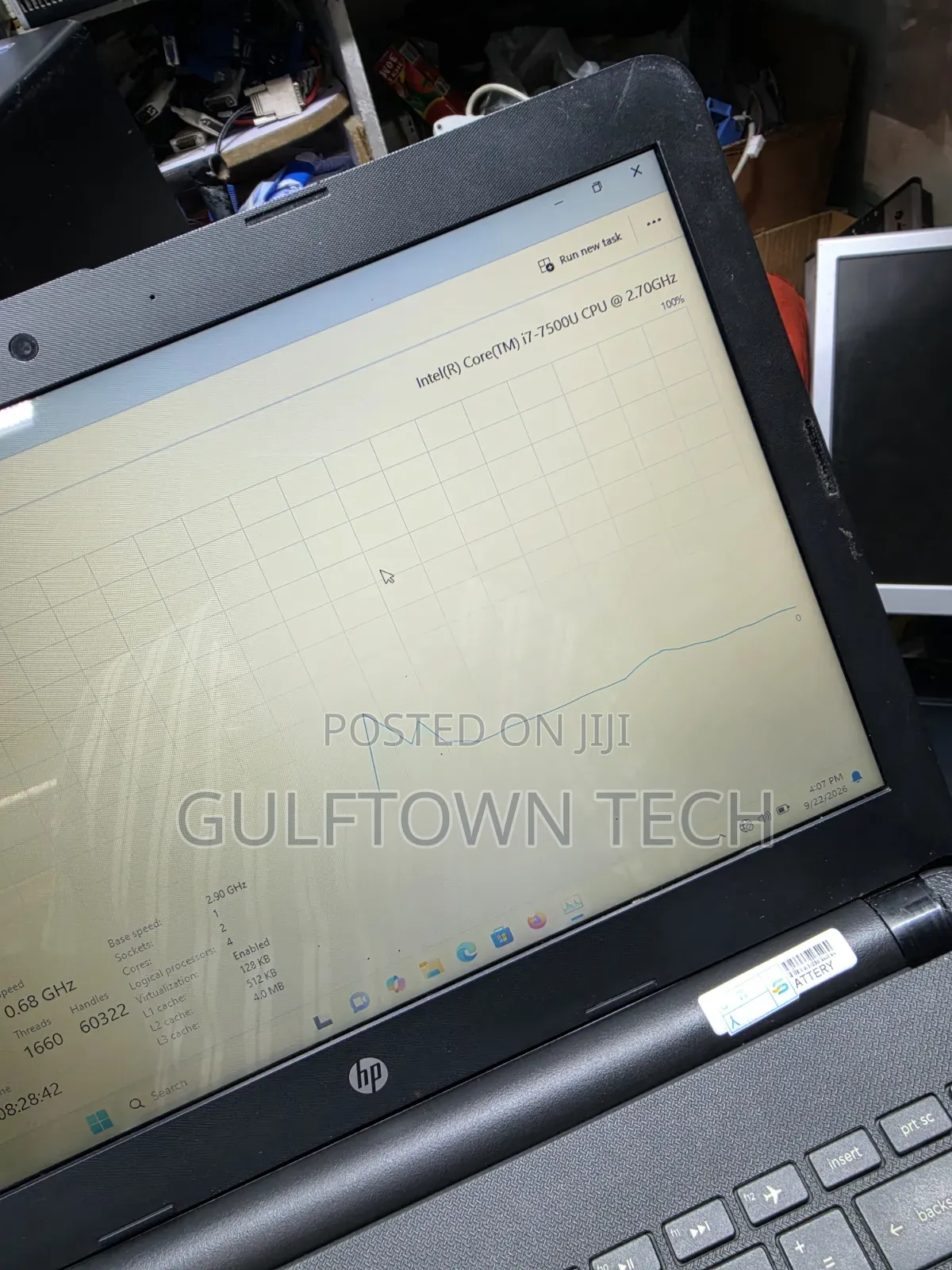 Laptop HP 14S 8GB Intel Core i7 SSD 256GB