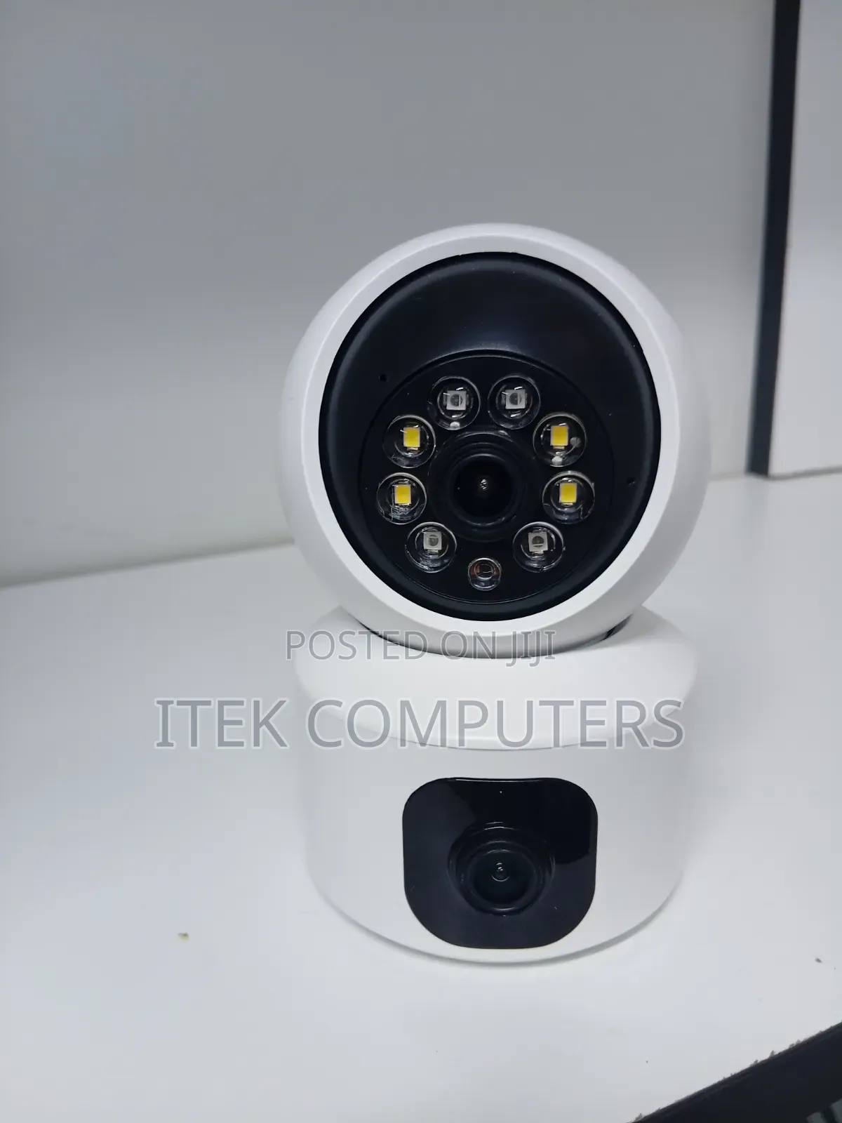 Intelligent 4G SIM Dual Lens Mini IP Camera for Smart Indoor Home Care