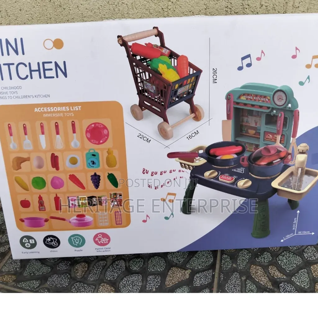 Mini Kitchen Play Set