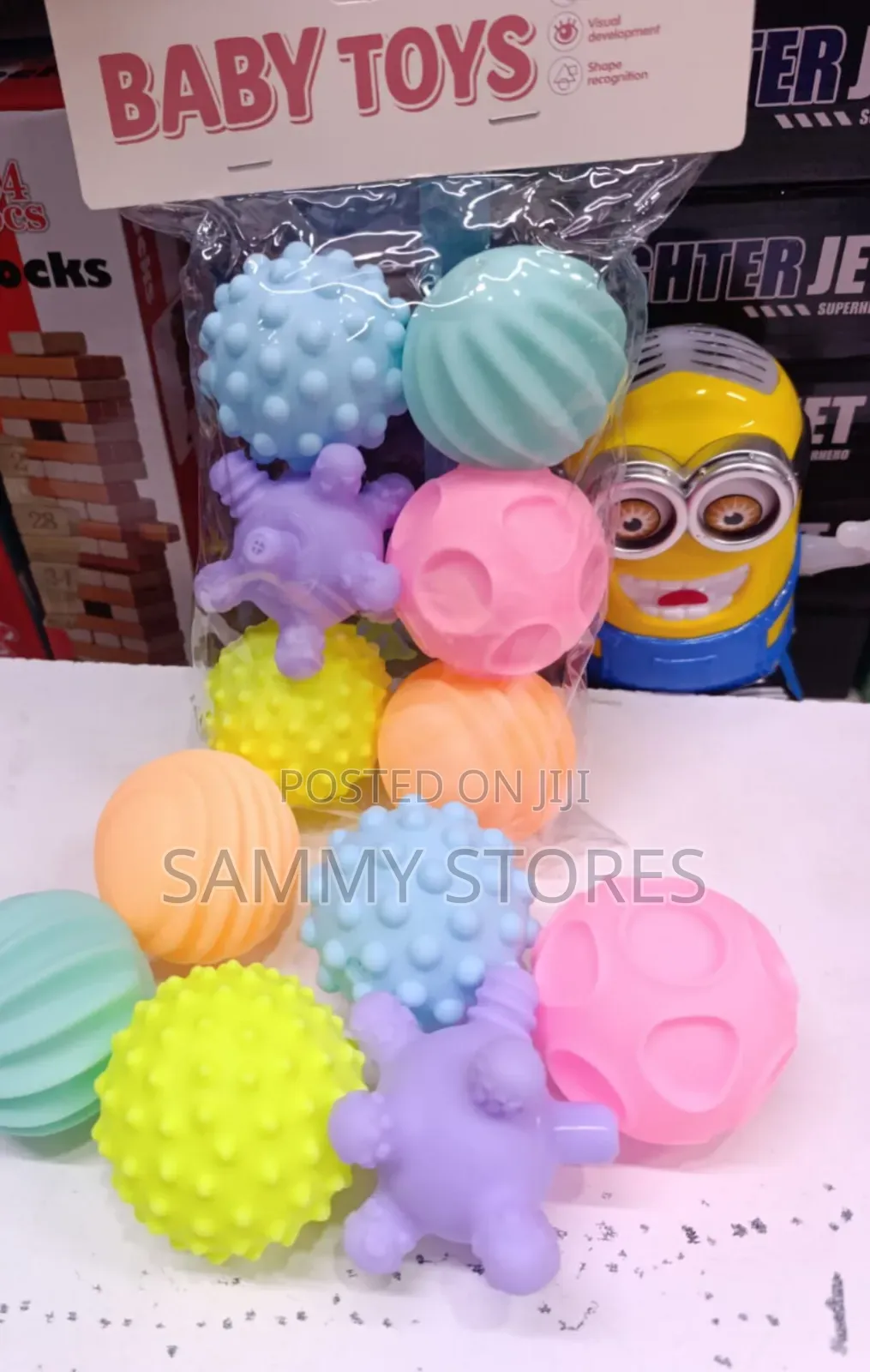 Baby Educational Sensory Toys – Colorful Textured Balls
