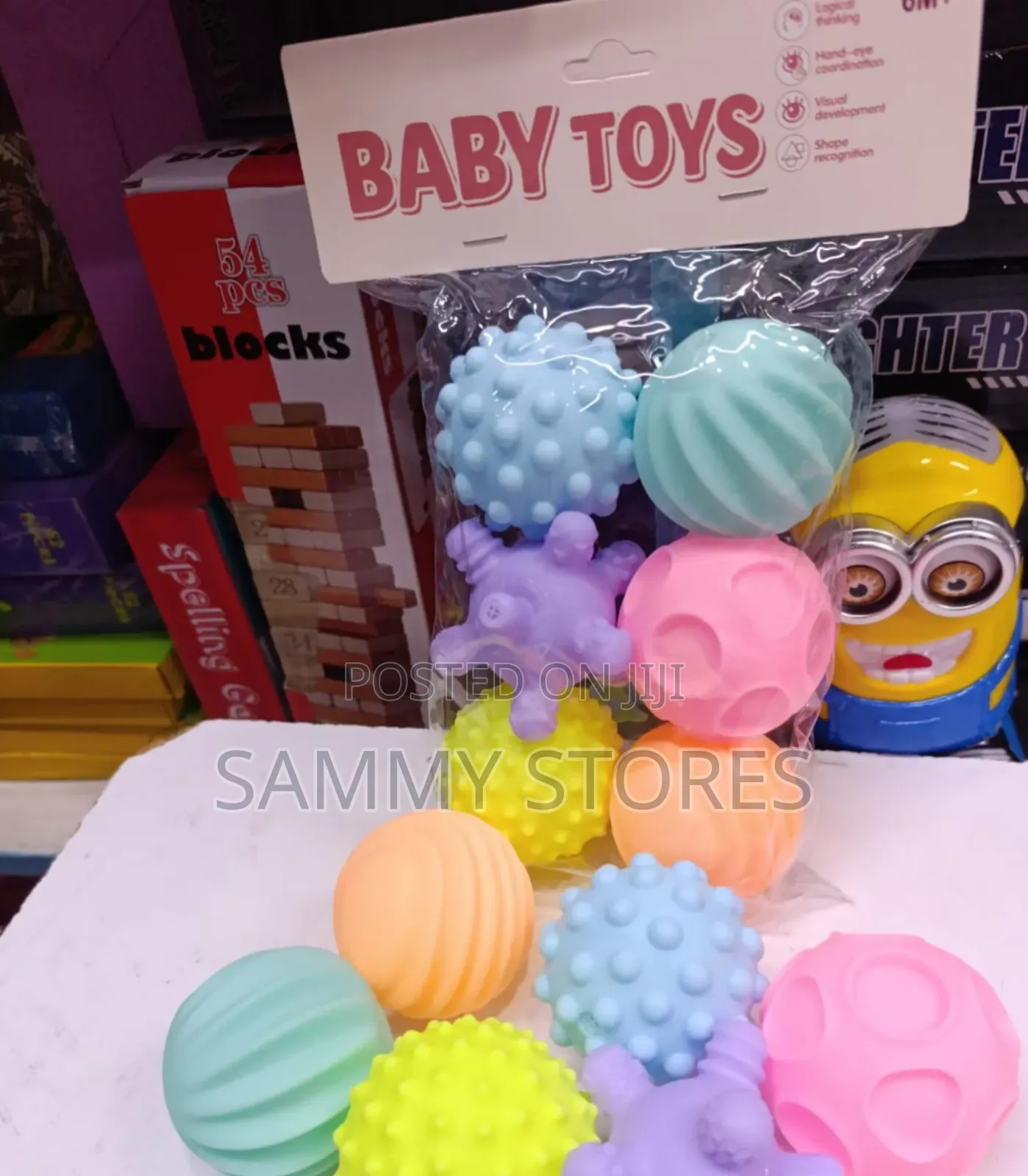 Infant Tactile Sensory Balls Squeeze Animal Toys