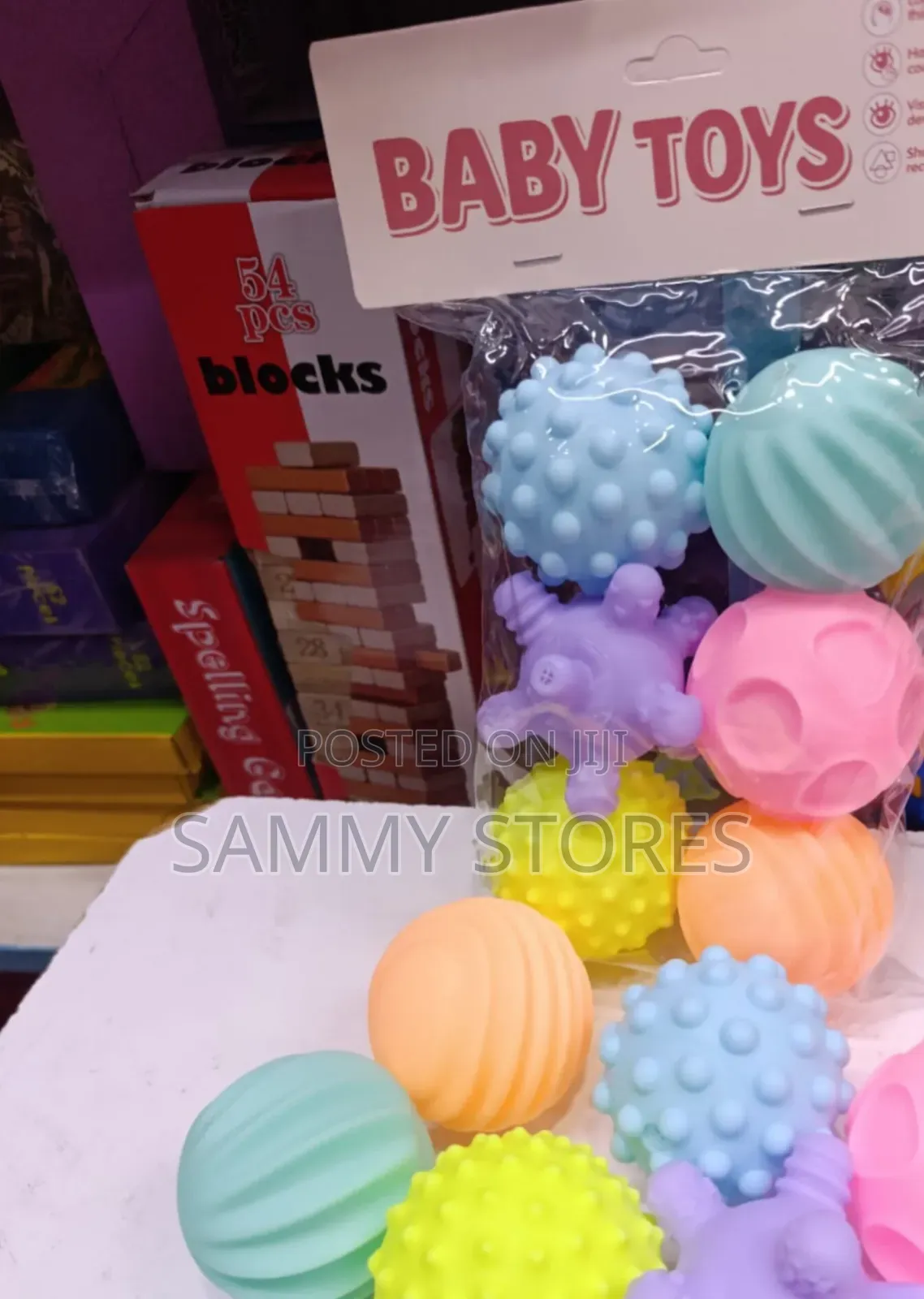 Baby Fine Motor Skills Sensory Ball Set