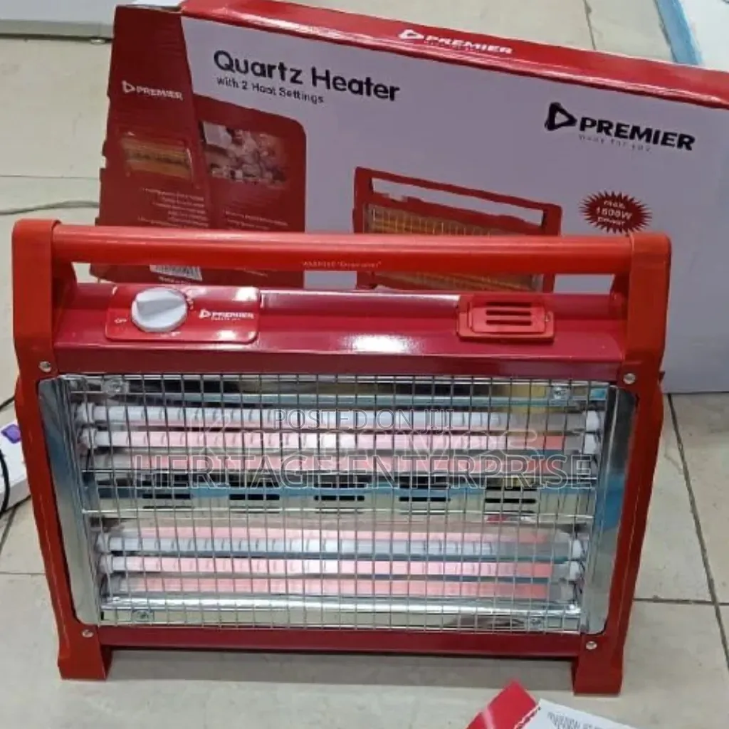 Premier PRH002 1600W Quartz Room Heater
