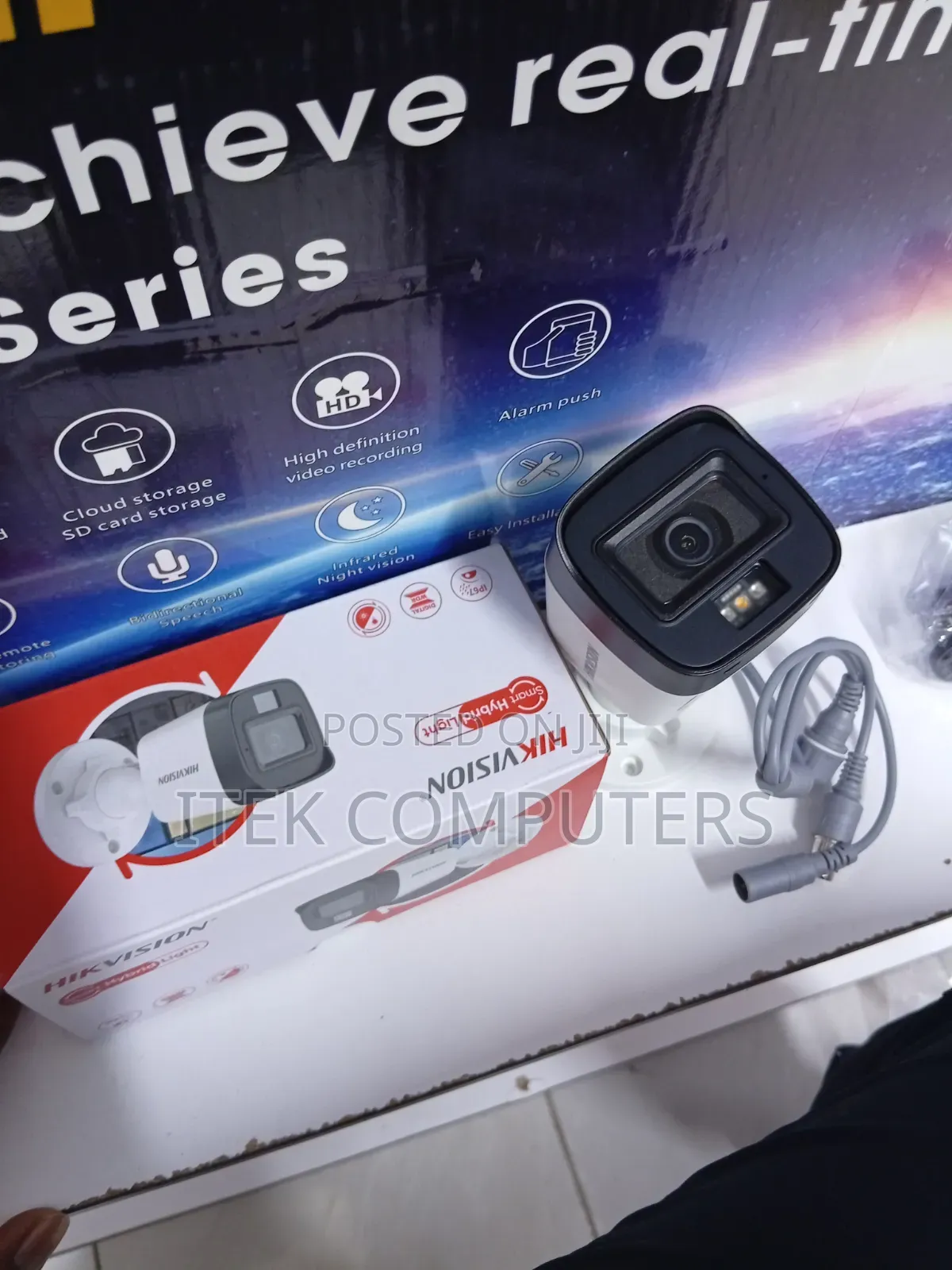 Hikvision 2MP ColorVu Smart Hybrid Light Camera for Outdoor Safety