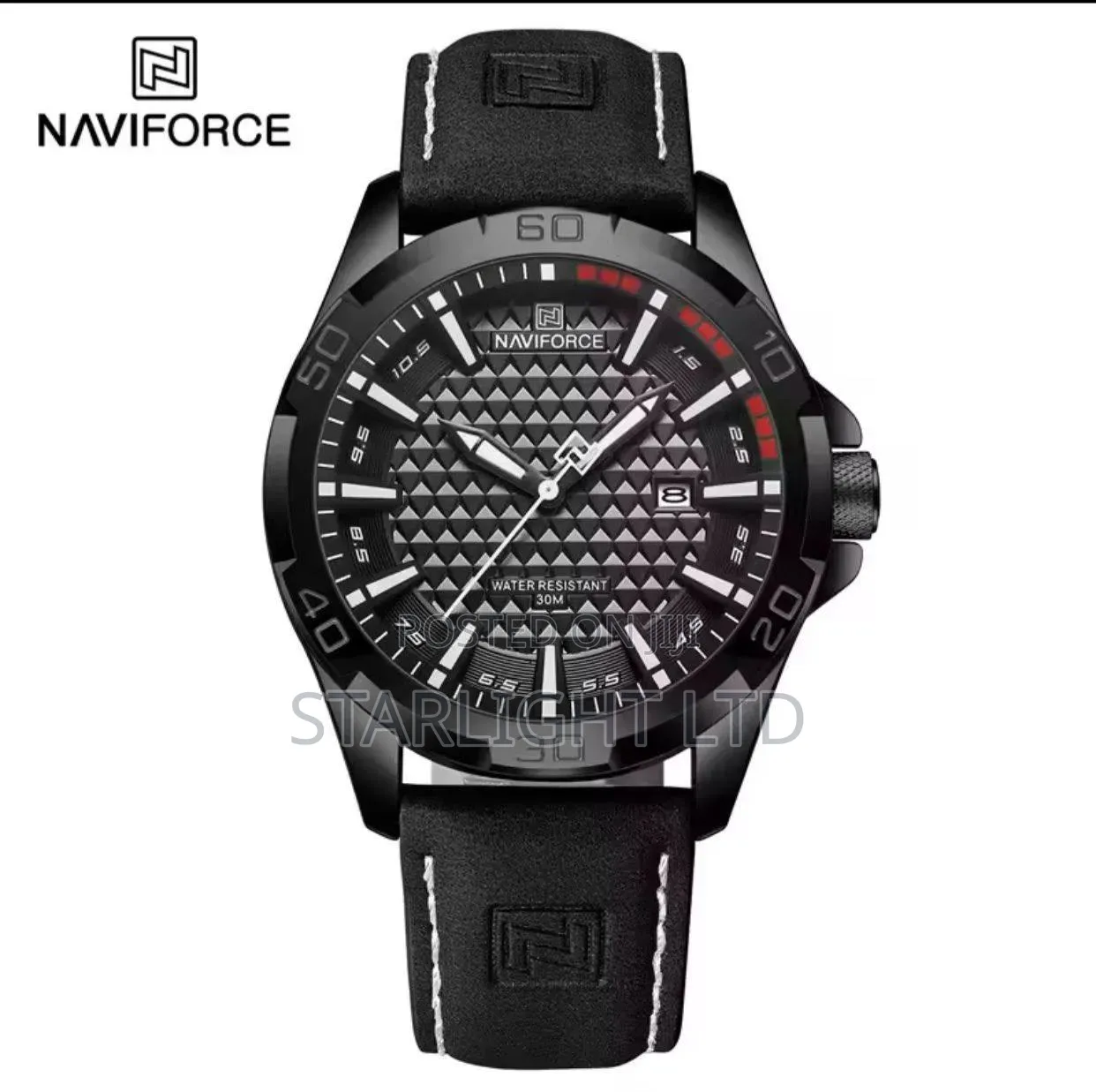 NAVIFORCE NF8023 Casual Sport Men's Watch (Brown Leather)