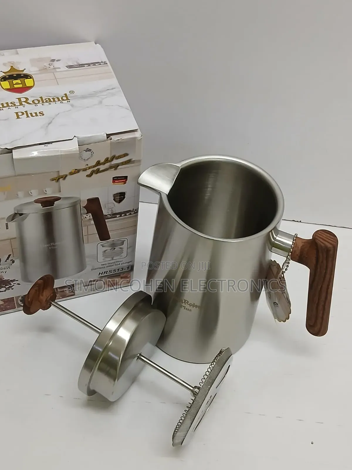 1000ml Stainless Steel French Press Coffee Maker