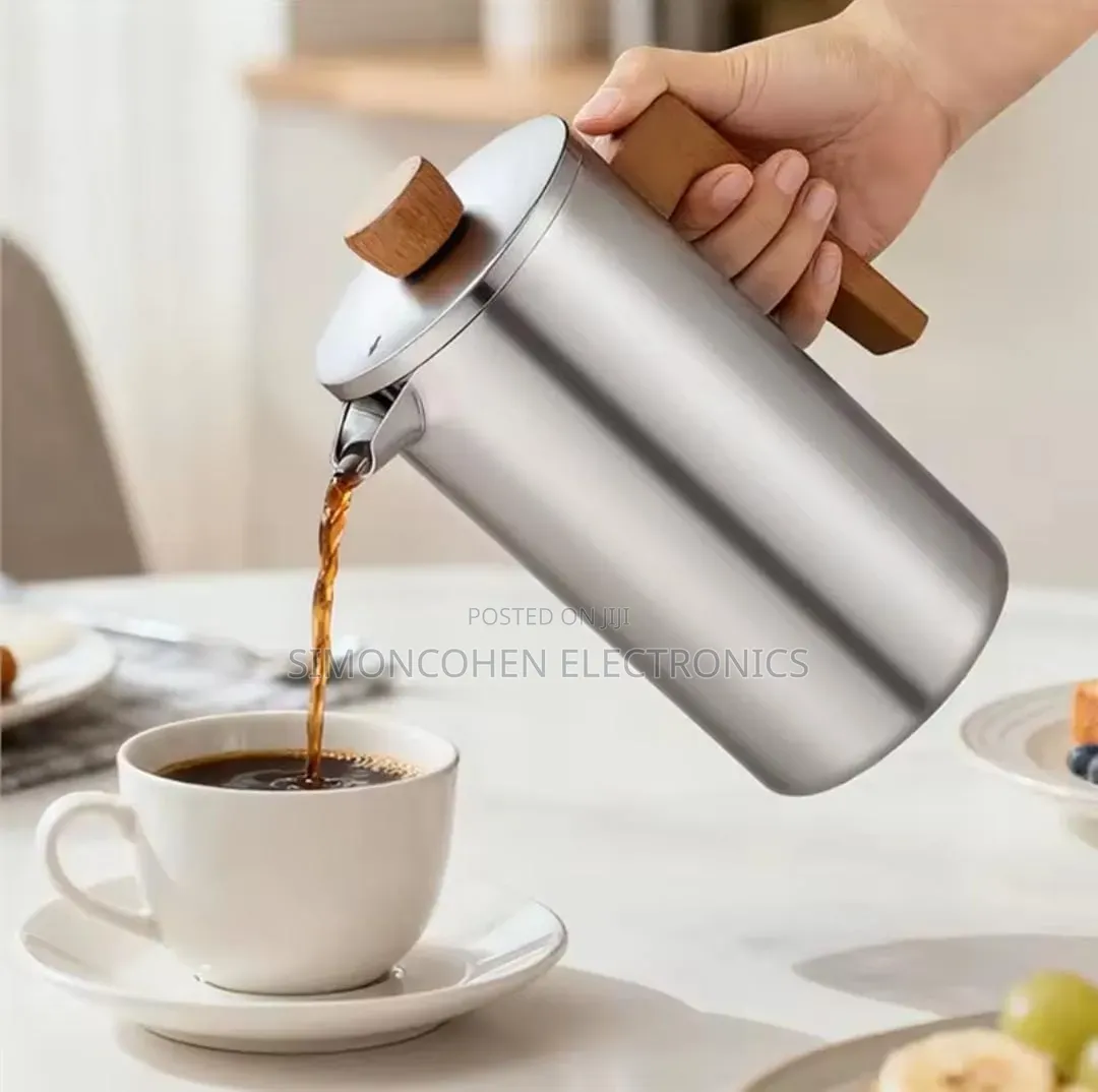 1000ml Stainless Steel French Press Coffee Maker
