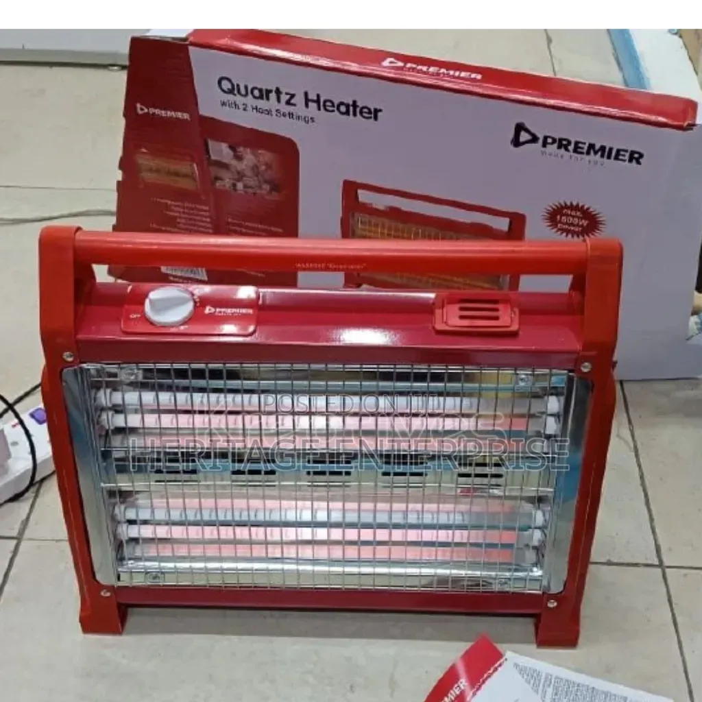 Premier PRH002 1600W Quartz Room Heater