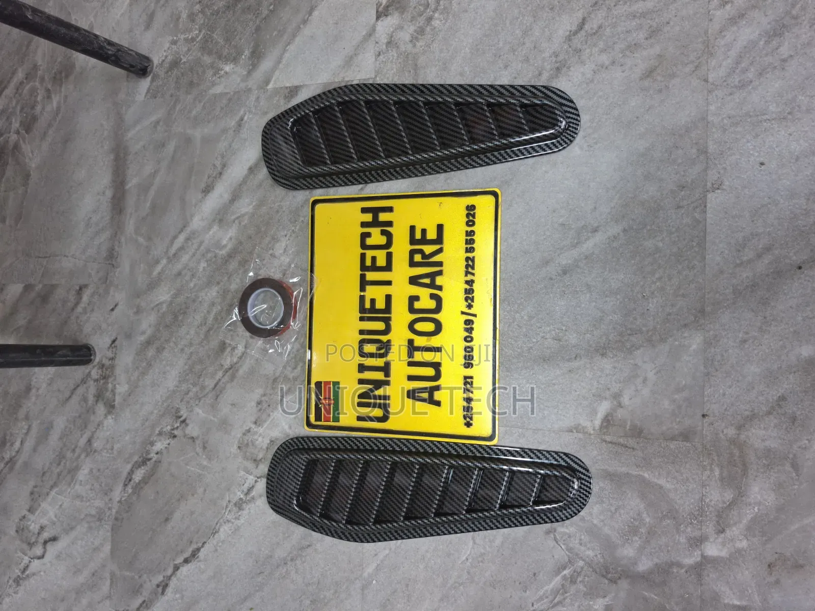 Universal Car Bonnet Side Air Vent | 2Pcs Decorative Side Vents