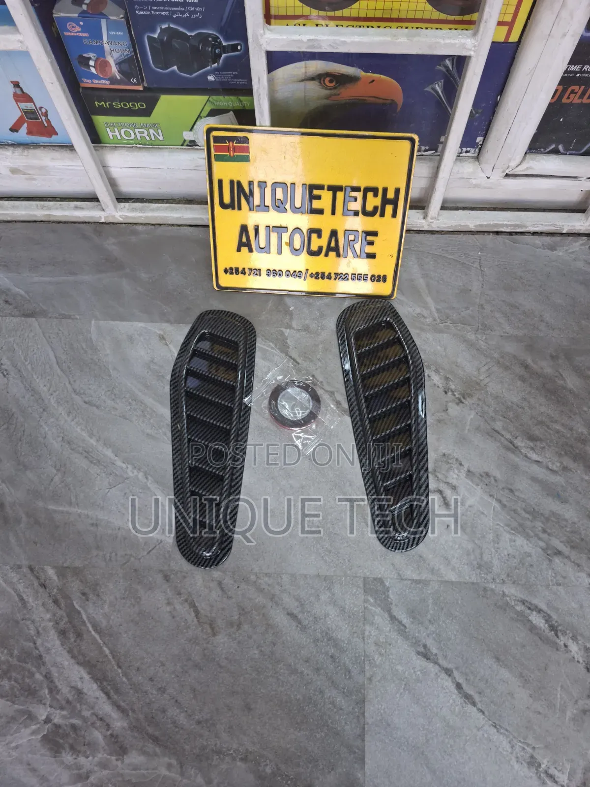 2Pcs Car Side Air Vent | Universal Bonnet Hood Vent