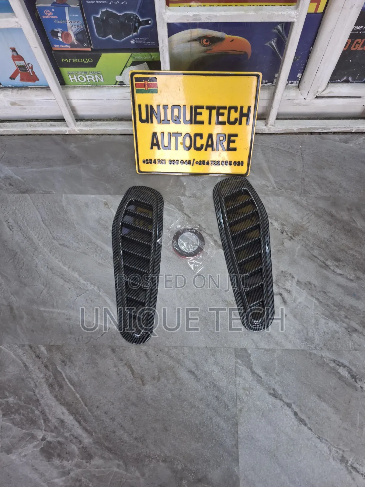2Pcs Car Side Air Vent | Universal Bonnet Hood Vent