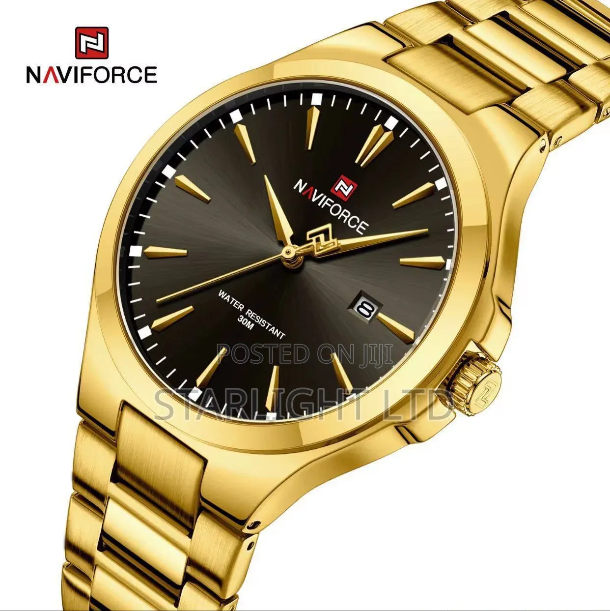 NAVIFORCE Luxury Men's Analog Wristwatch