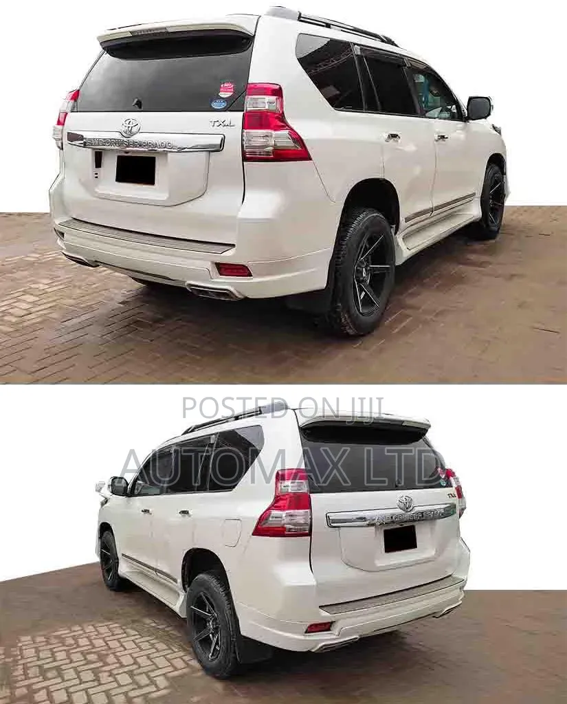 Toyota Land Cruiser Prado, J150. Rear Bumper Extension,