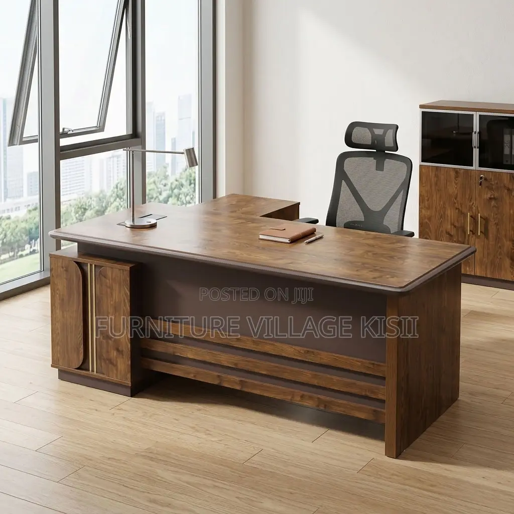 1.8m Desk + Cabinet Office Combo