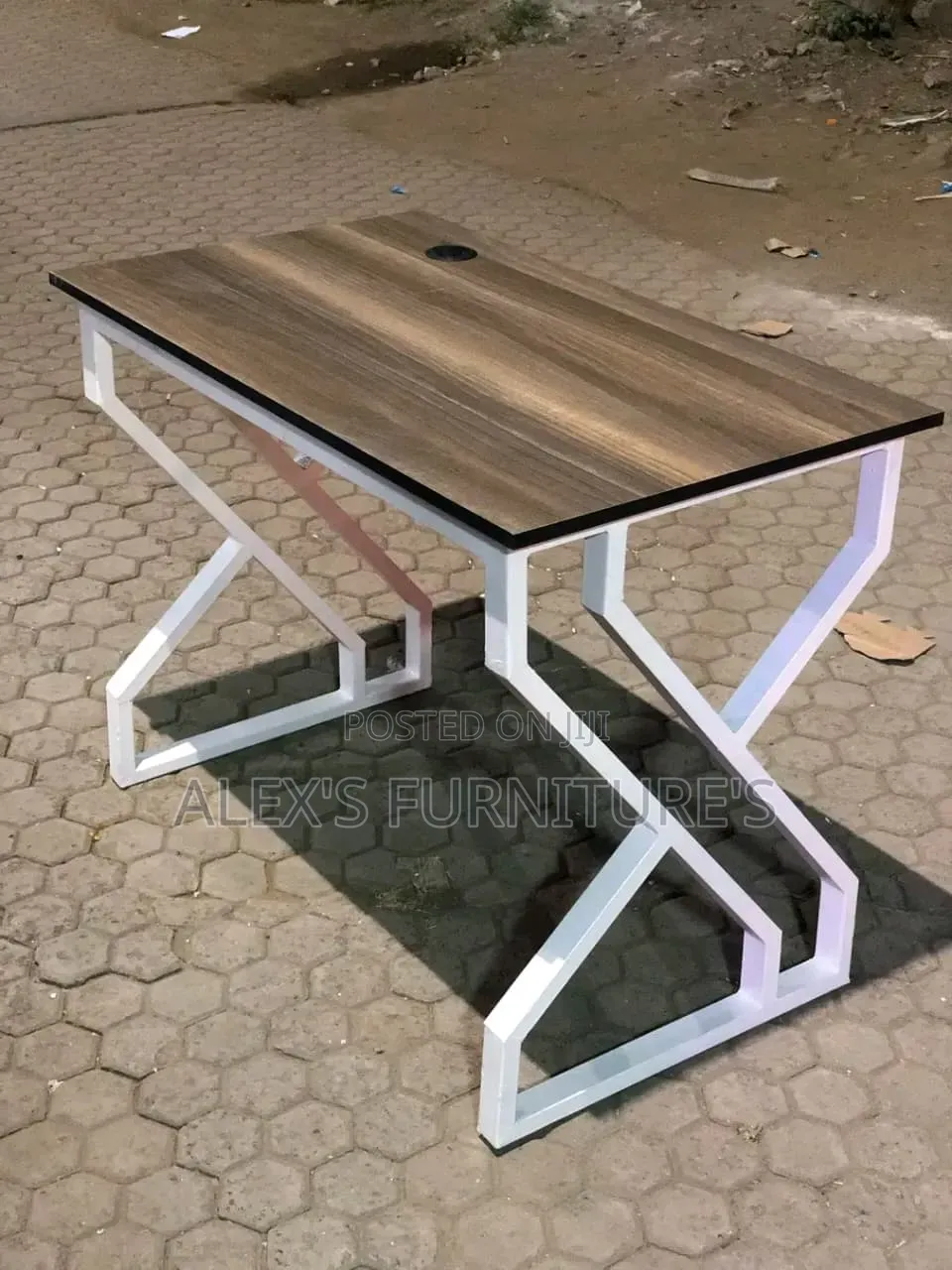 Brown Top Desk With (Black Liping )Advanced Digital Desk