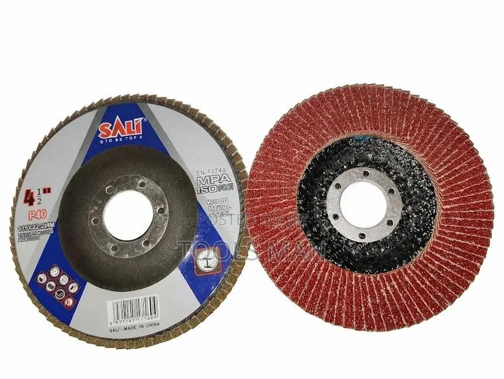 SALI 4.5 (115mm)Abrasive Flap Disc-P40 Grit Metal,Steel Wood Grinding