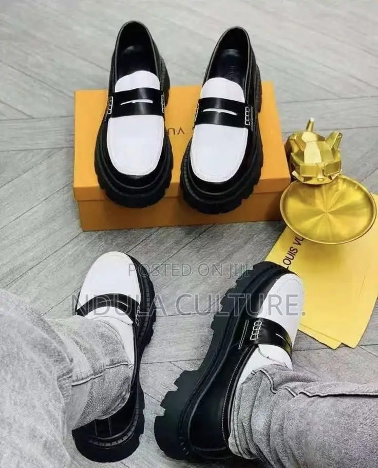 Boss Chunky Lug-Sole Penny Loafer