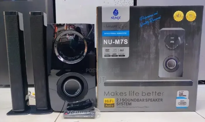 Nunix M7S Soundbar Speaker System