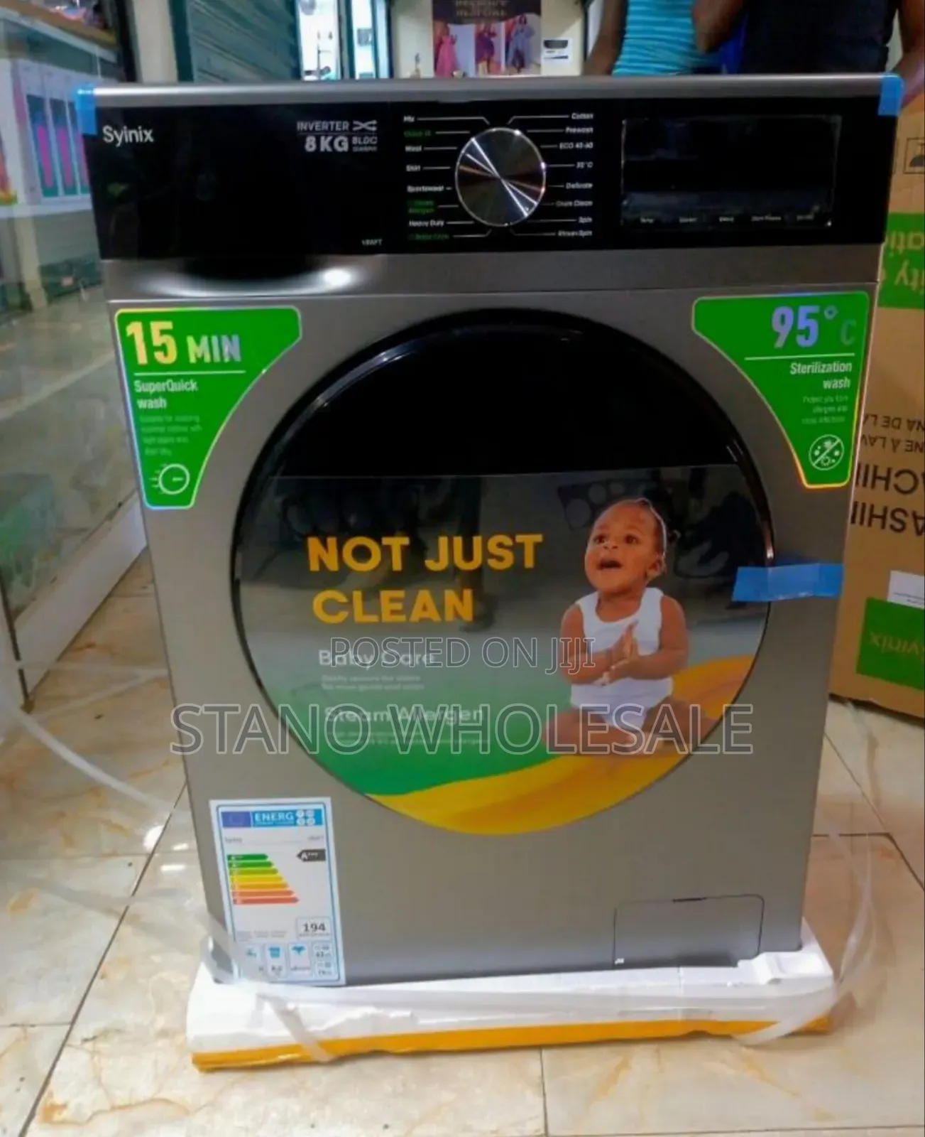 Syinix Front Load Washing Machine