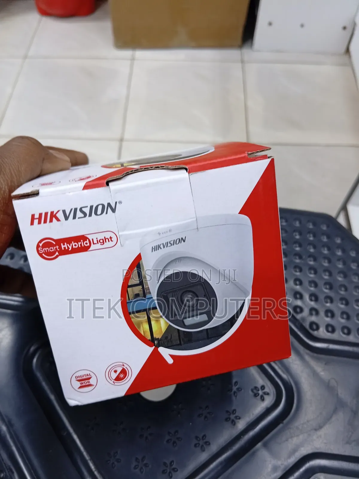 2MP Hikvision Smart Hybrid Light Audio Fixed Turret Camera Security HD