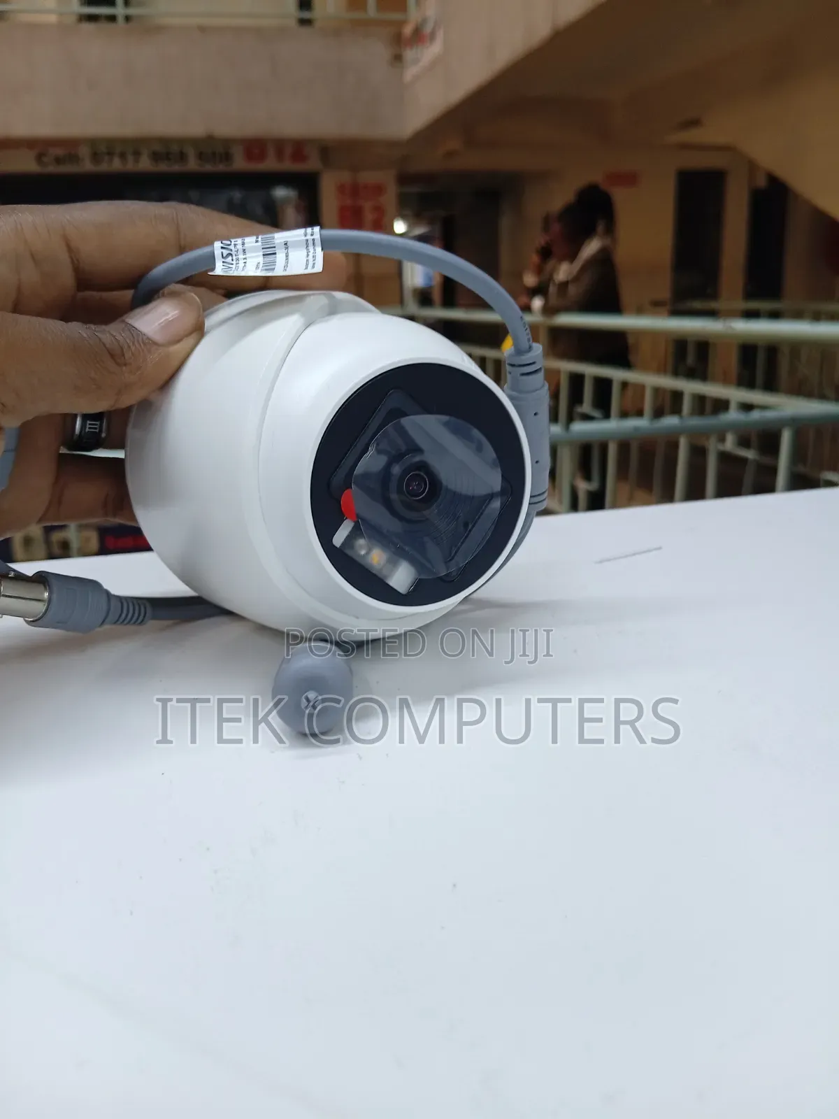 2MP Turret Camera With Built-in Audio for Safer Monitoring HD