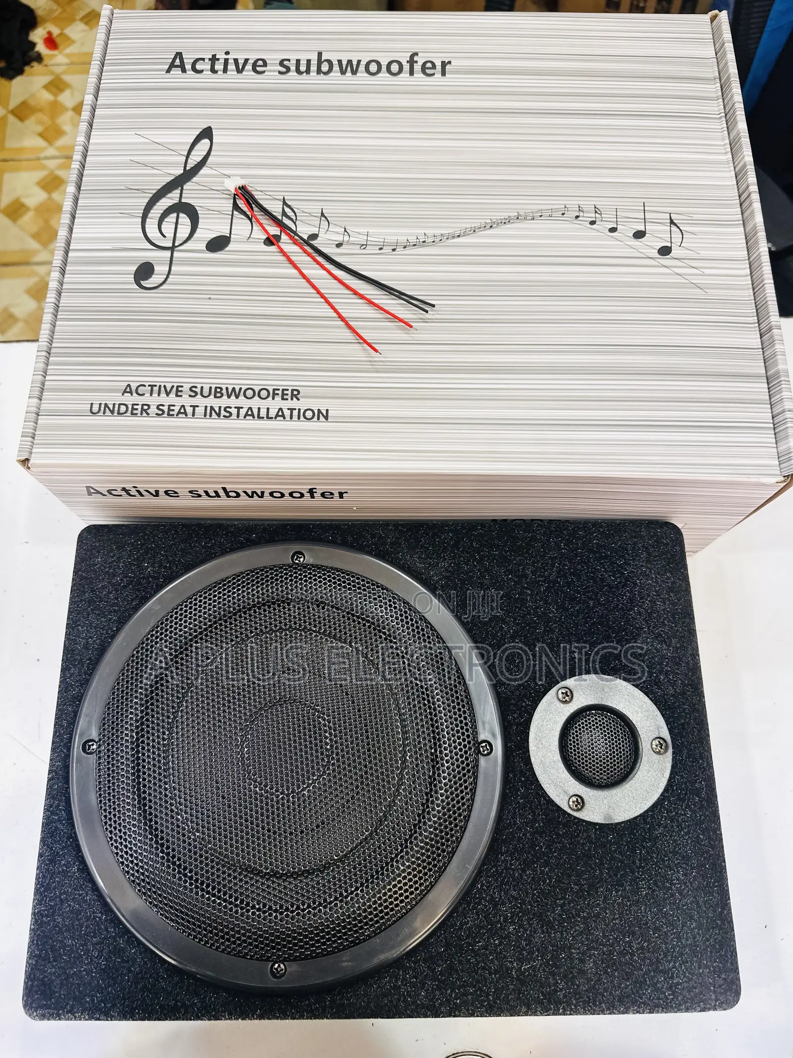 Active Underseat Subwoofer 801 8 Inch Car Bass Speaker Compact