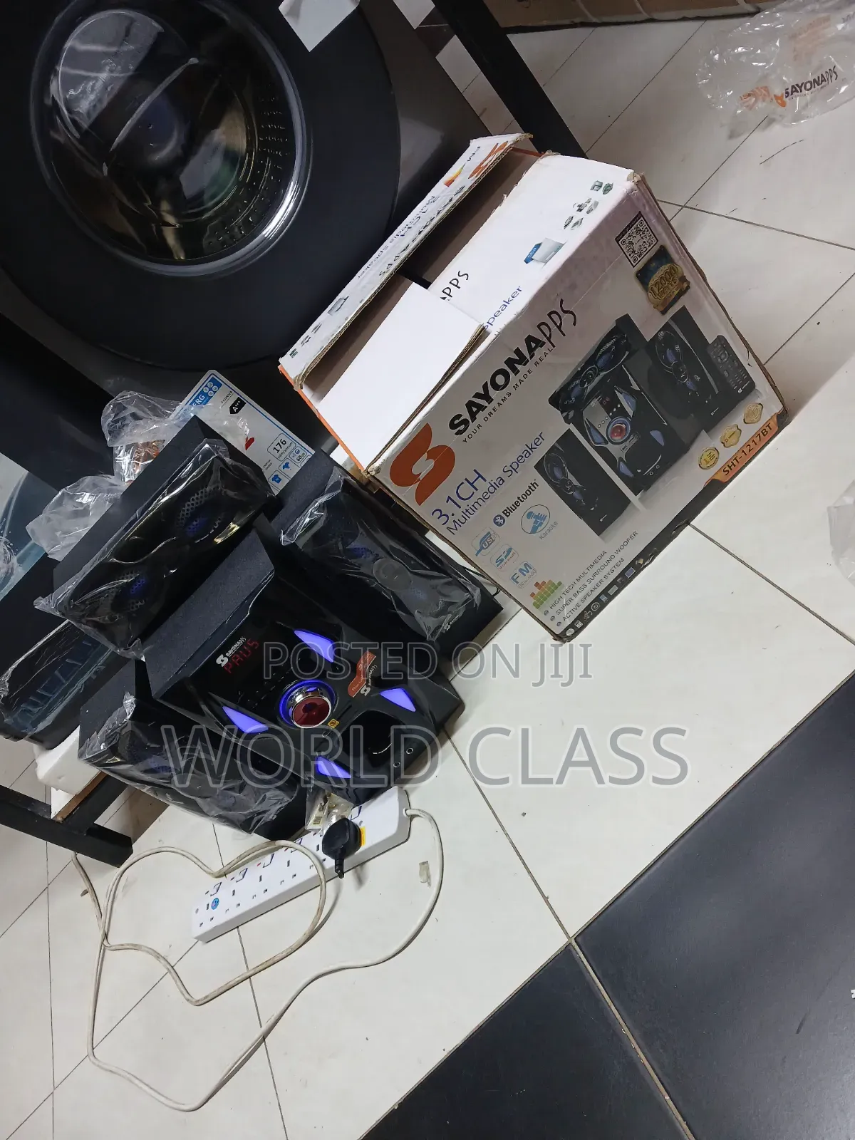 Sayona 3.1ch SHT-1217BT Multimedia Speaker System