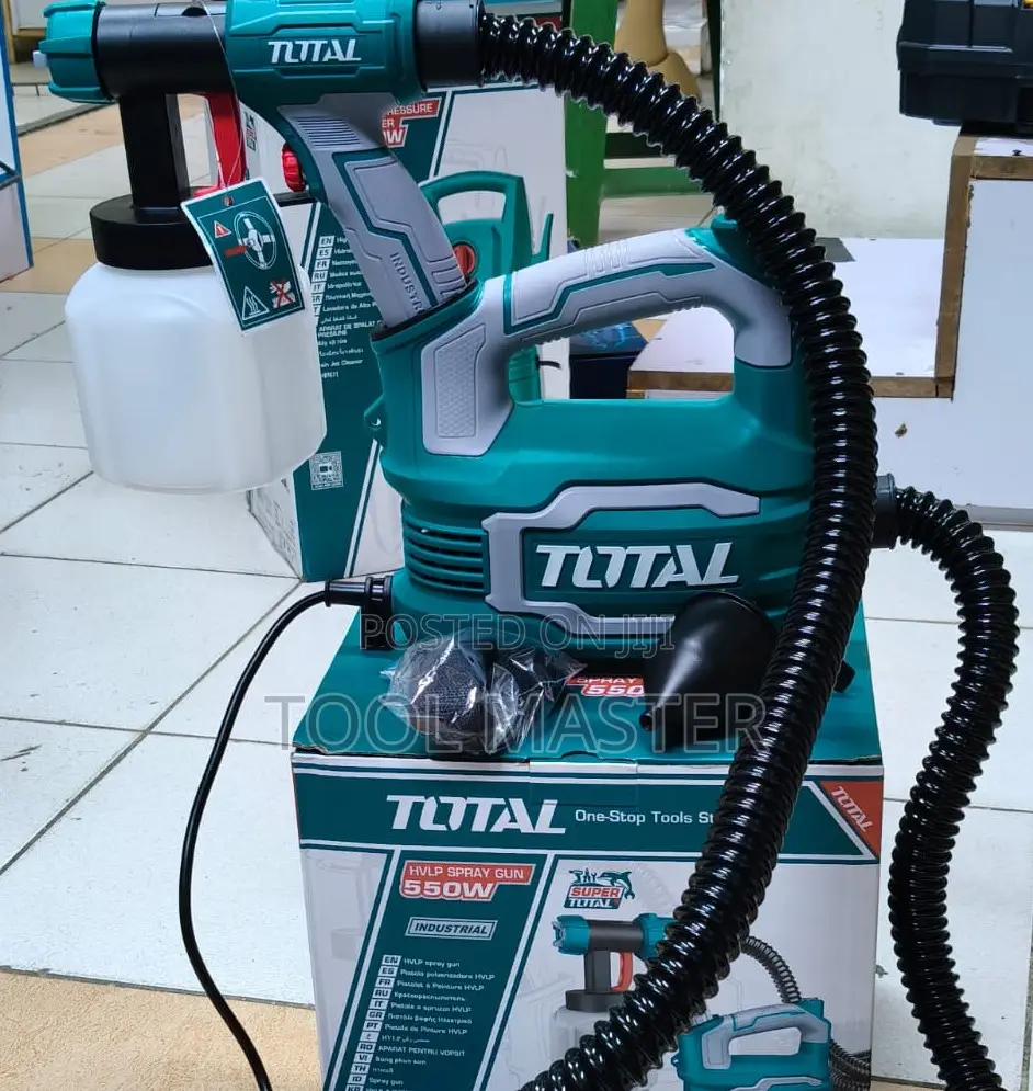 TOTAL 550W HVLP Spray Gun/Commercial 550w Electric Total Spray Gun